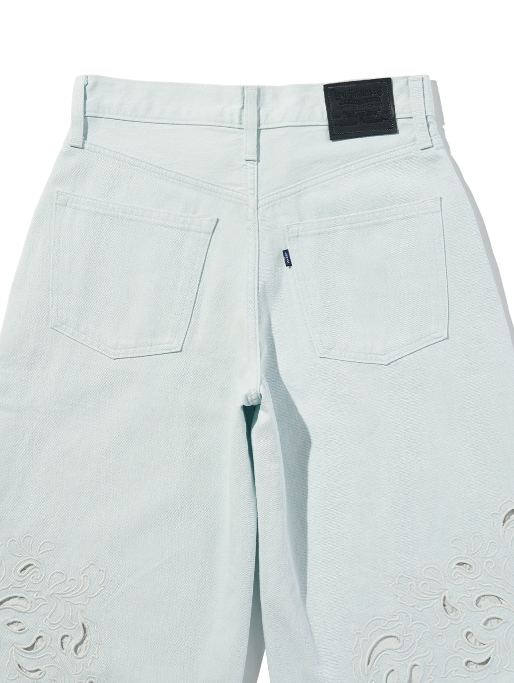 BLUETAB™  EMBROIDERED BANDIT ショーツ ライトインディゴ