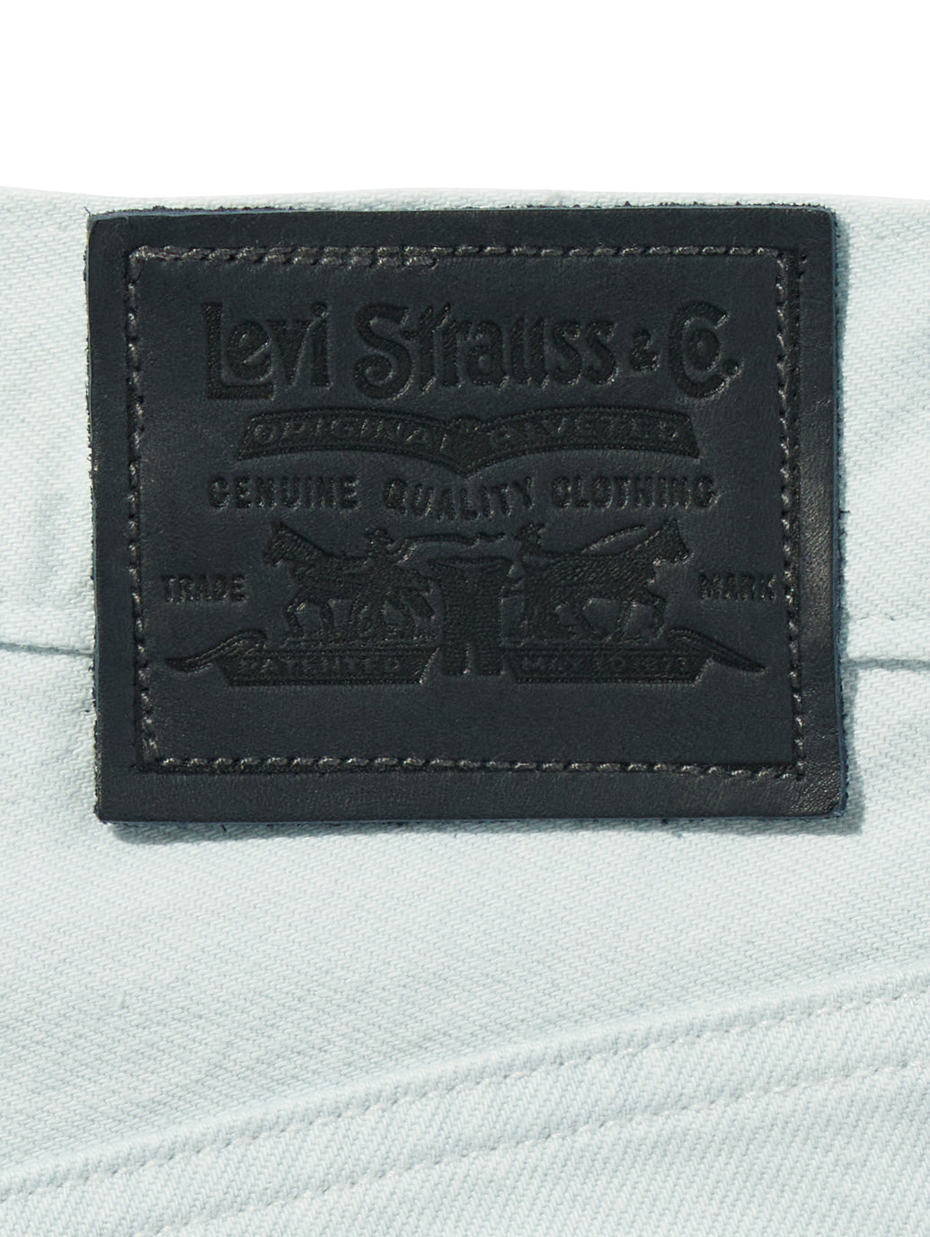 BLUETAB™  EMBROIDERED BANDIT ショーツ ライトインディゴ