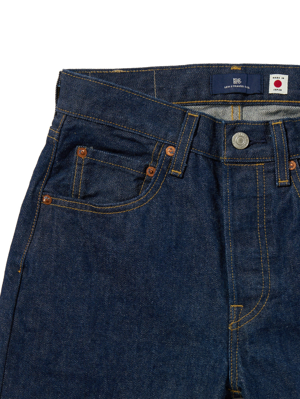 BLUETAB™ 501®'70S ジーンズ ダークインディゴ MADE IN JAPAN