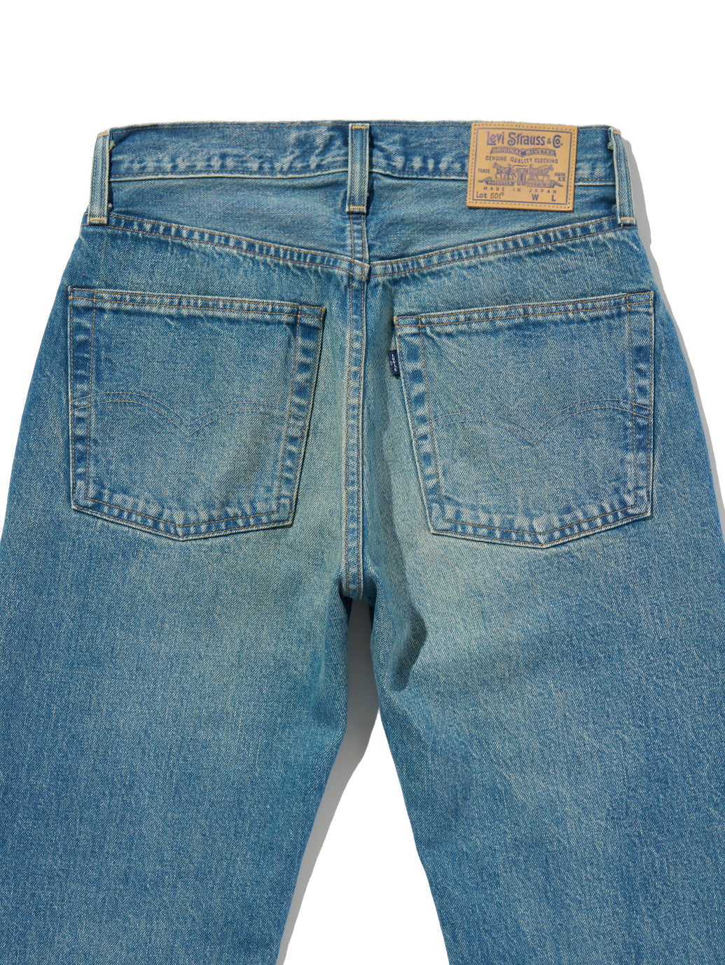 BLUETAB™ 501®'70S ジーンズ ミディアムインディゴ MADE IN JAPAN
