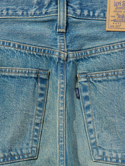 BLUETAB™ 501®'70S ジーンズ ミディアムインディゴ MADE IN JAPAN