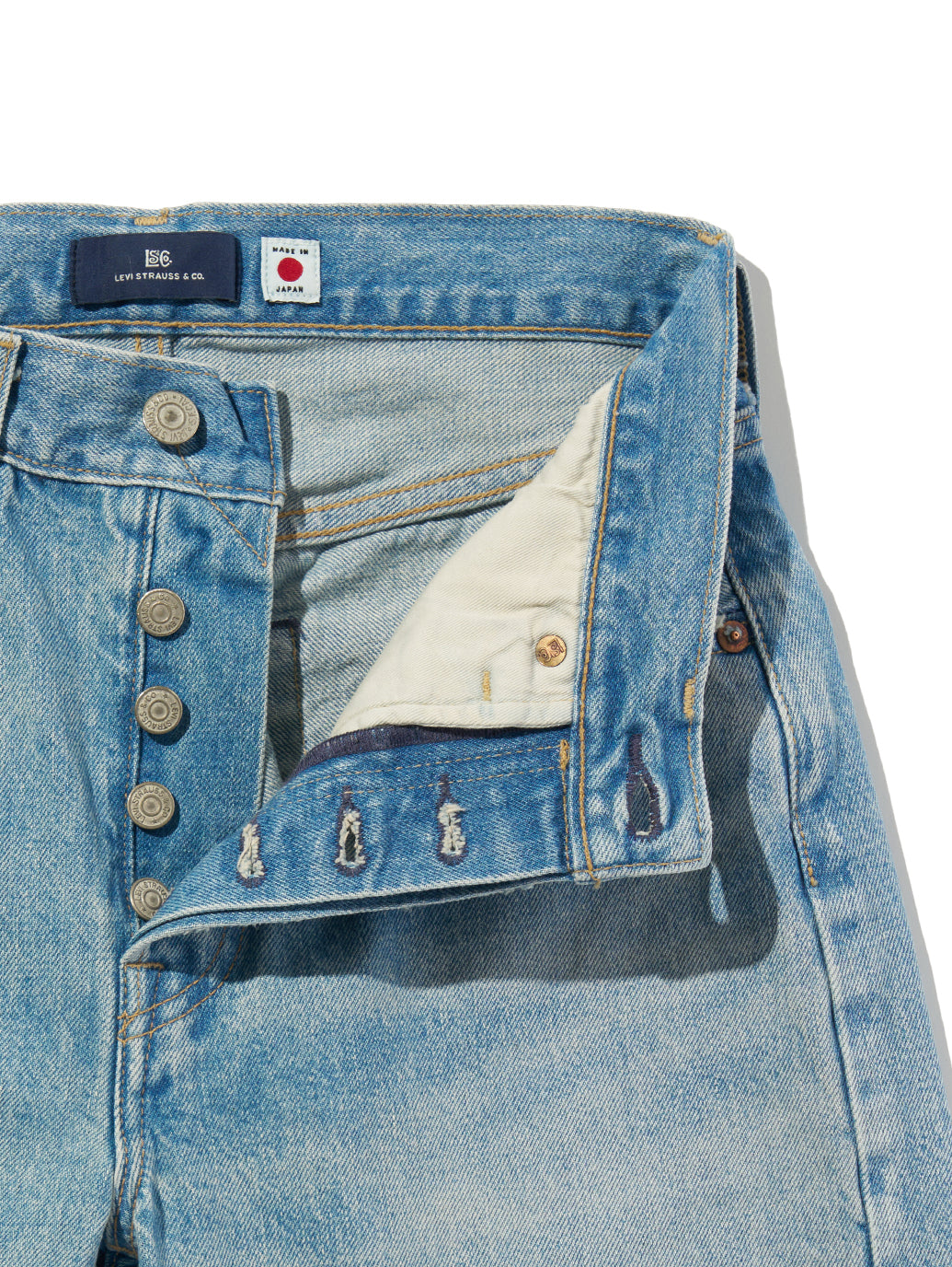 BLUETAB™ 501®'70S ジーンズ ライトインディゴ MADE IN JAPAN