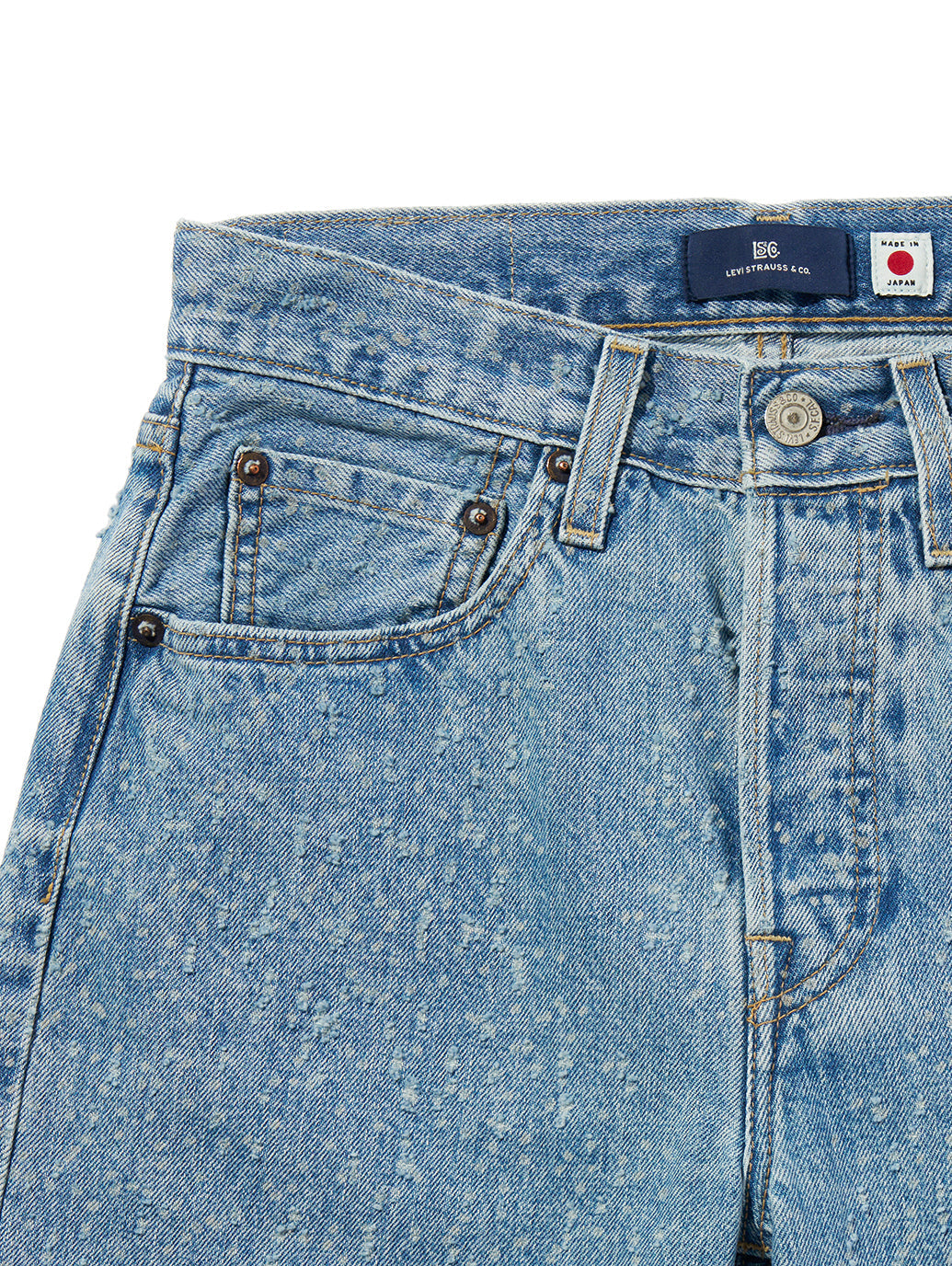 BLUETAB™ 501®'70S ジーンズ ライトインディゴ MADE IN JAPAN