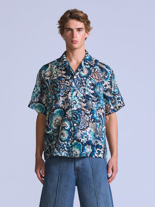 BLUETAB™ ショートスリーブ キャンプシャツ