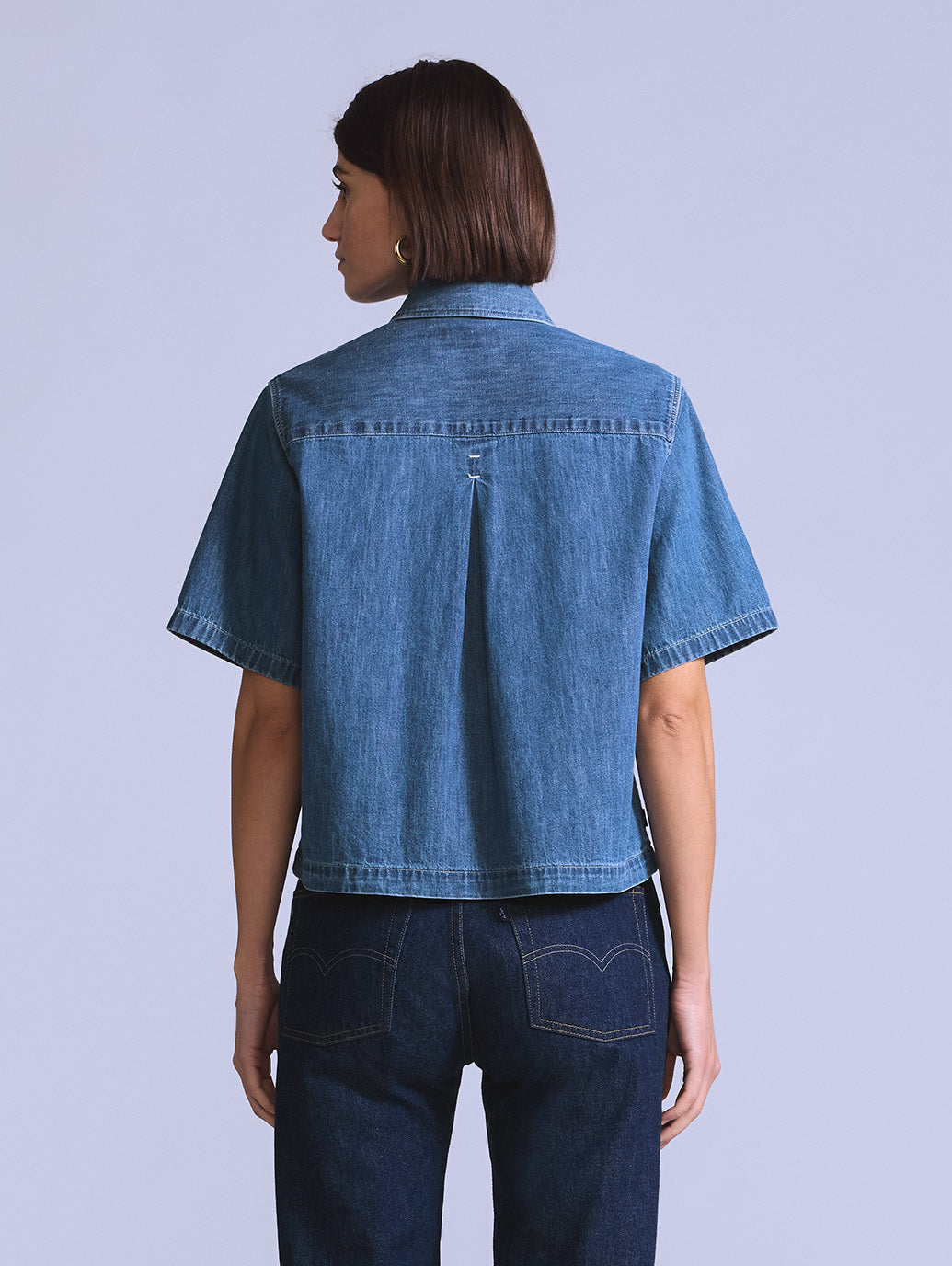 BLUETAB™ カフェトップ ショートスリーブシャツ
