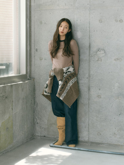 FAIRISLE カーディガン