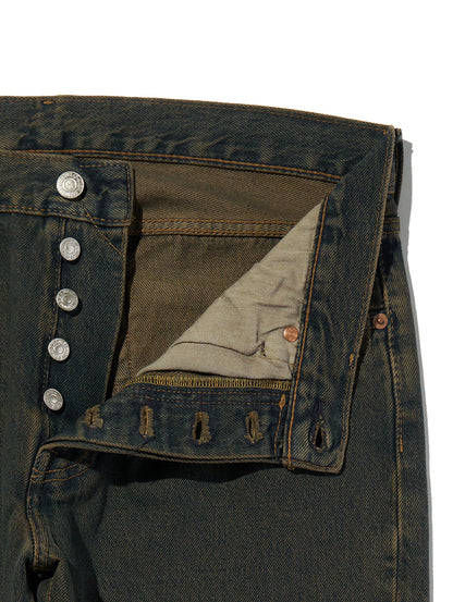 501® オリジナル ジーンズ インディゴ・グリーンオーバーダイ