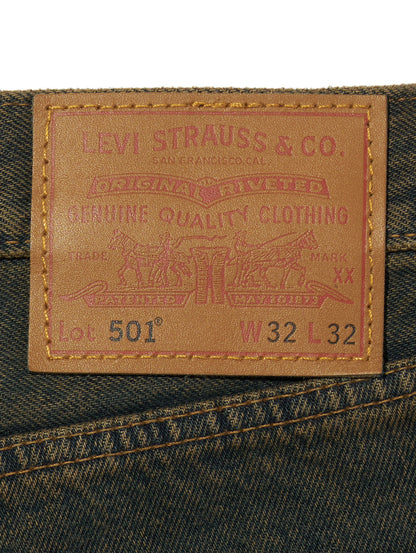 501® オリジナル ジーンズ インディゴ・グリーンオーバーダイ