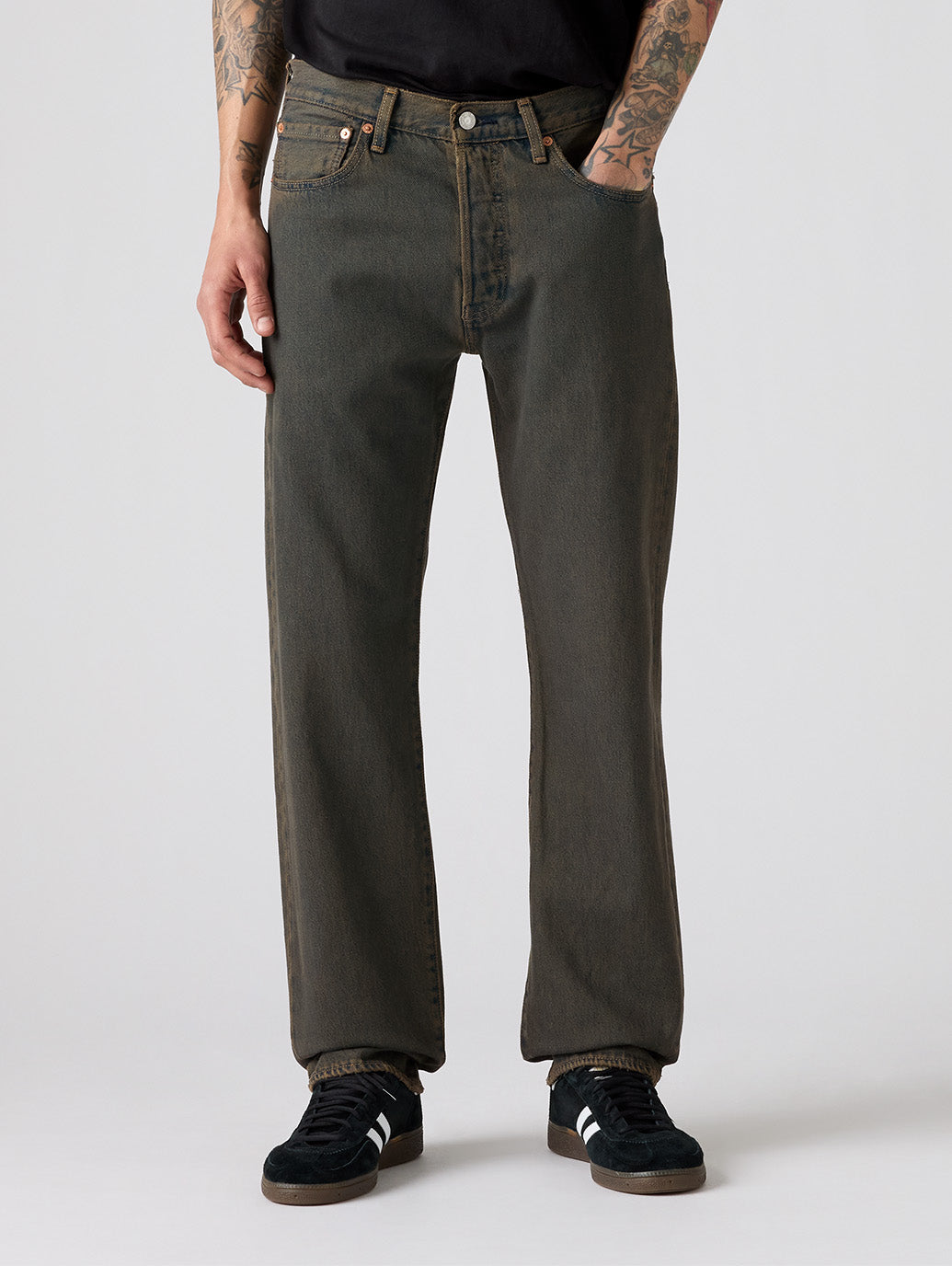 501® オリジナル ジーンズ インディゴ・グリーンオーバーダイ