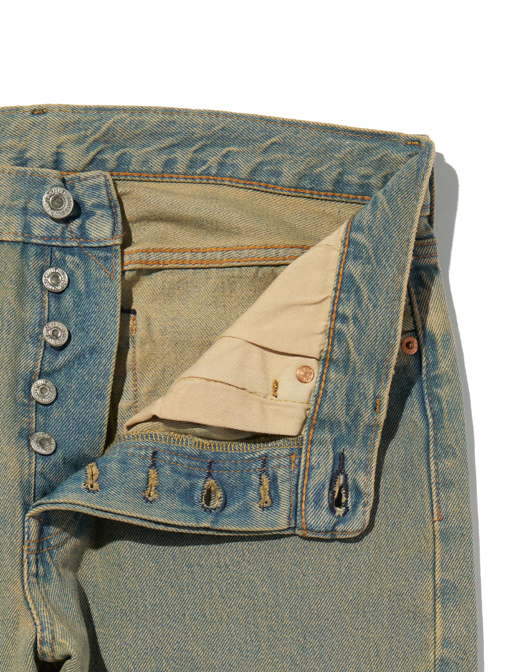 501® オリジナル ジーンズ インディゴ・グレーオーバーダイ