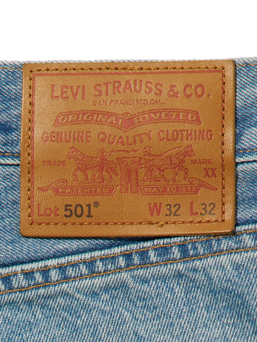 501® DAY SPECIAL COLLECTION 501® ORIGINAL ジーンズ ライトインディゴ セルビッジ