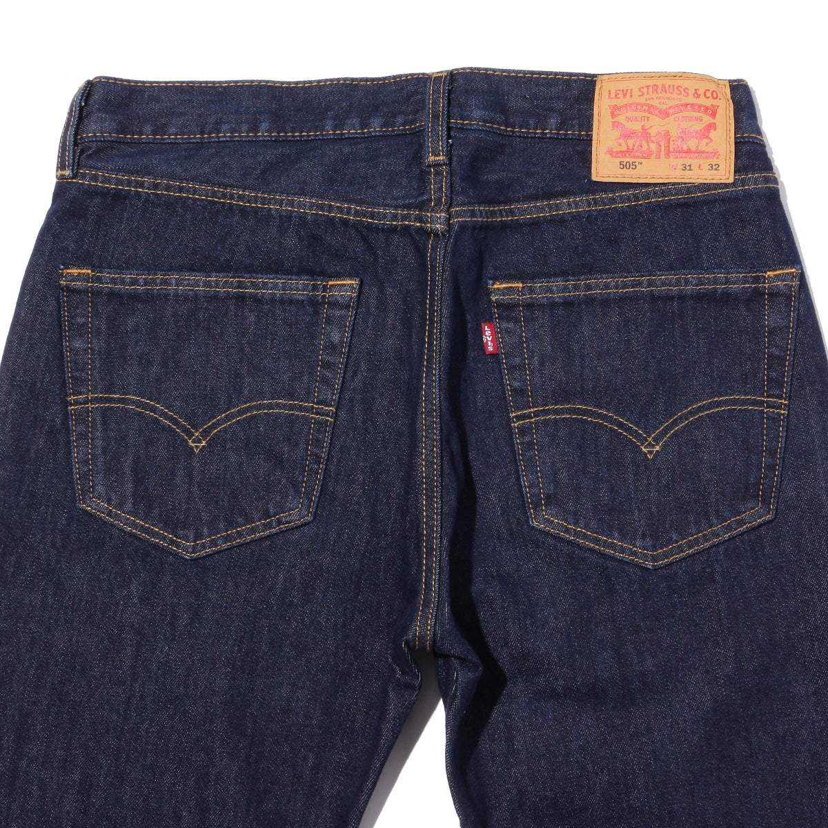 【WEB限定】505™ レギュラーフィット ダークインディゴ RINSE 