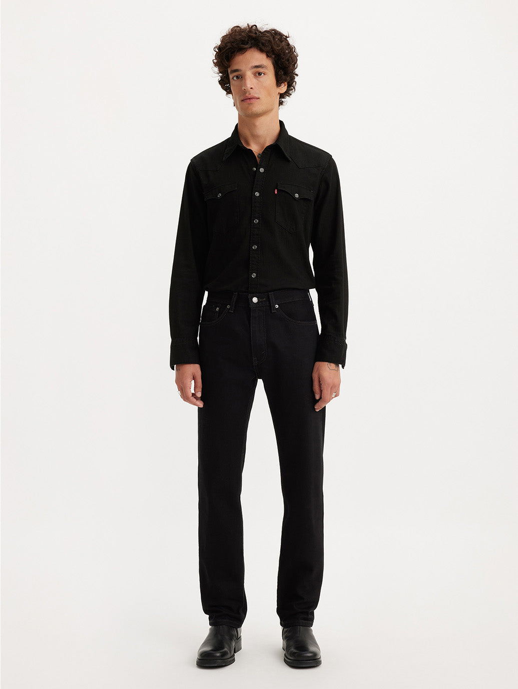 505™ レギュラーフィット ジーンズ ブラック