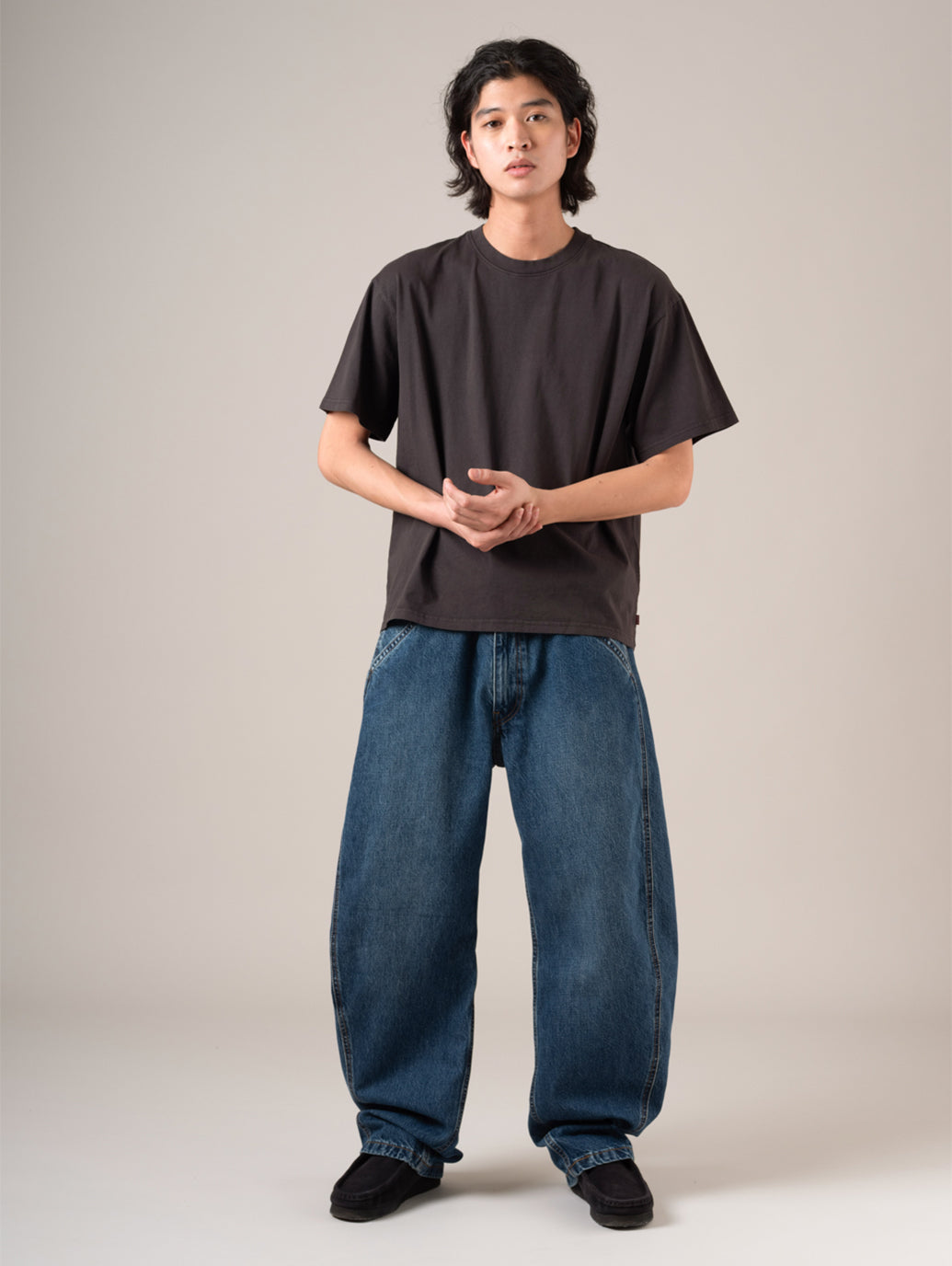 BAGGY BARREL JEANS