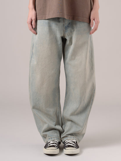 BAGGY BARREL JEANS