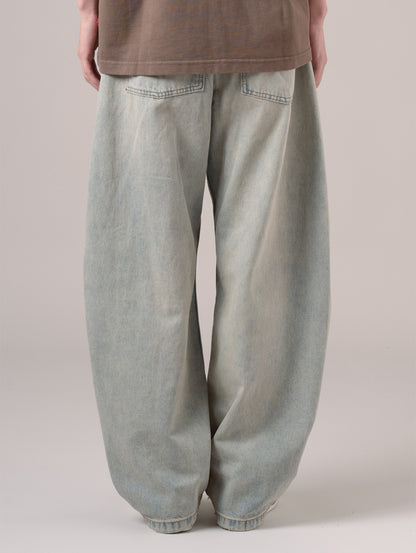 BAGGY BARREL JEANS