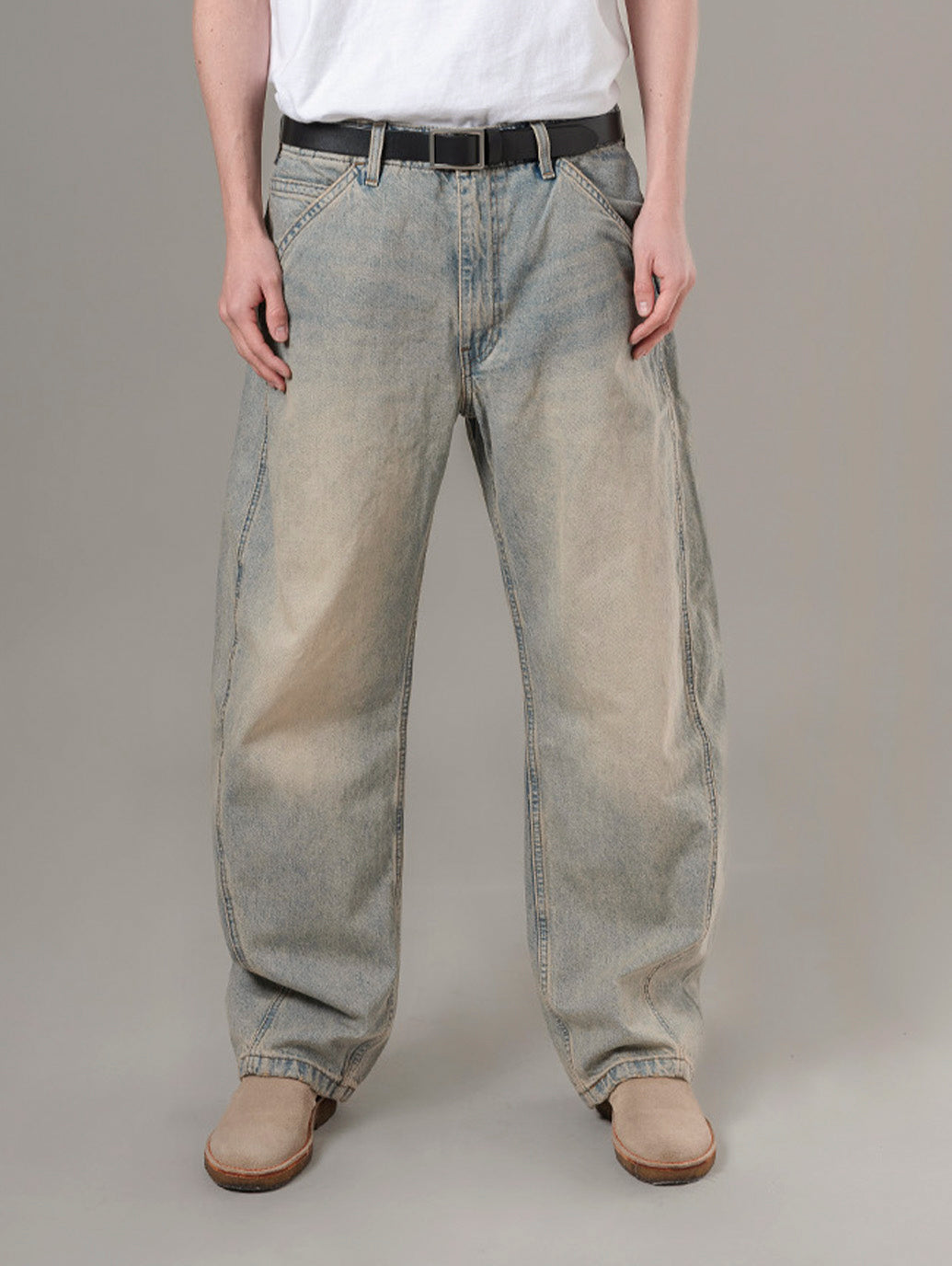BAGGY BARREL JEANS