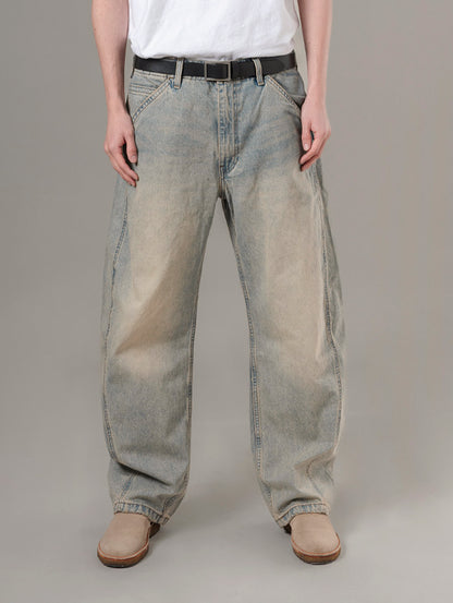 BAGGY BARREL JEANS