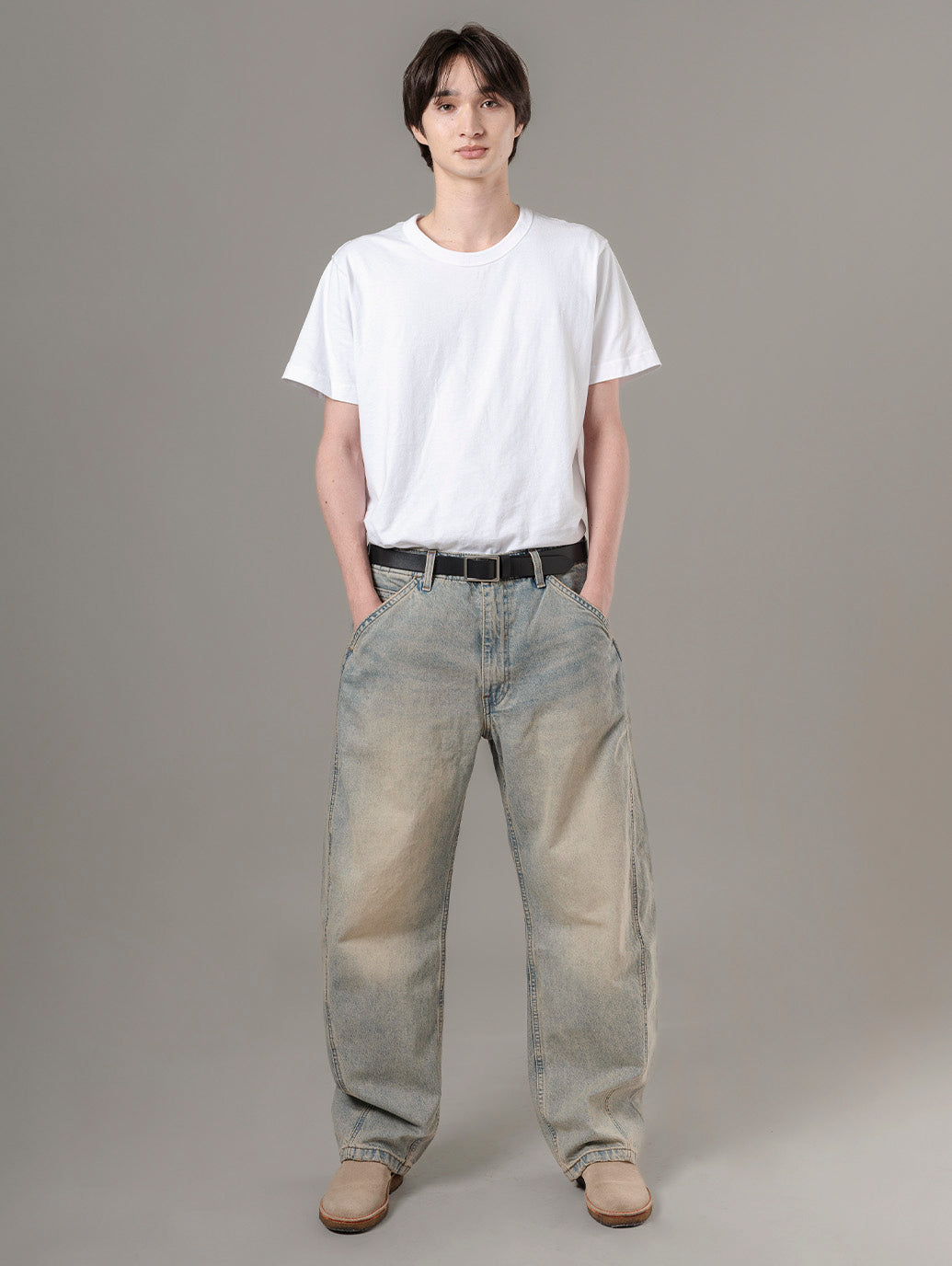 BAGGY BARREL JEANS