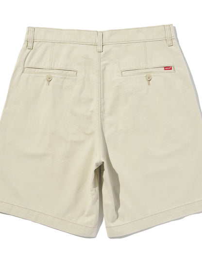 バギープリーツショーツ ホワイト