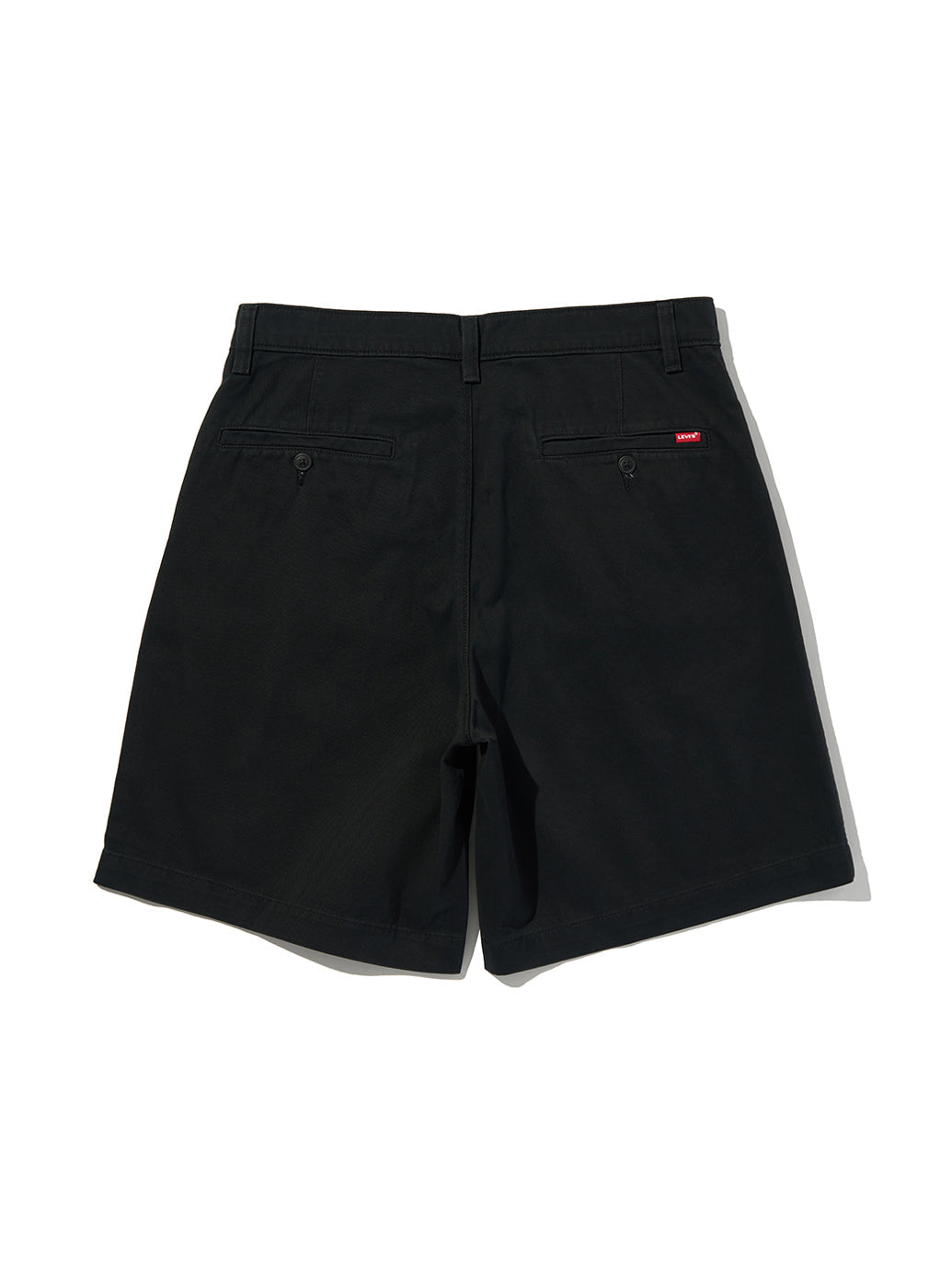 バギープリーツショーツ ブラック