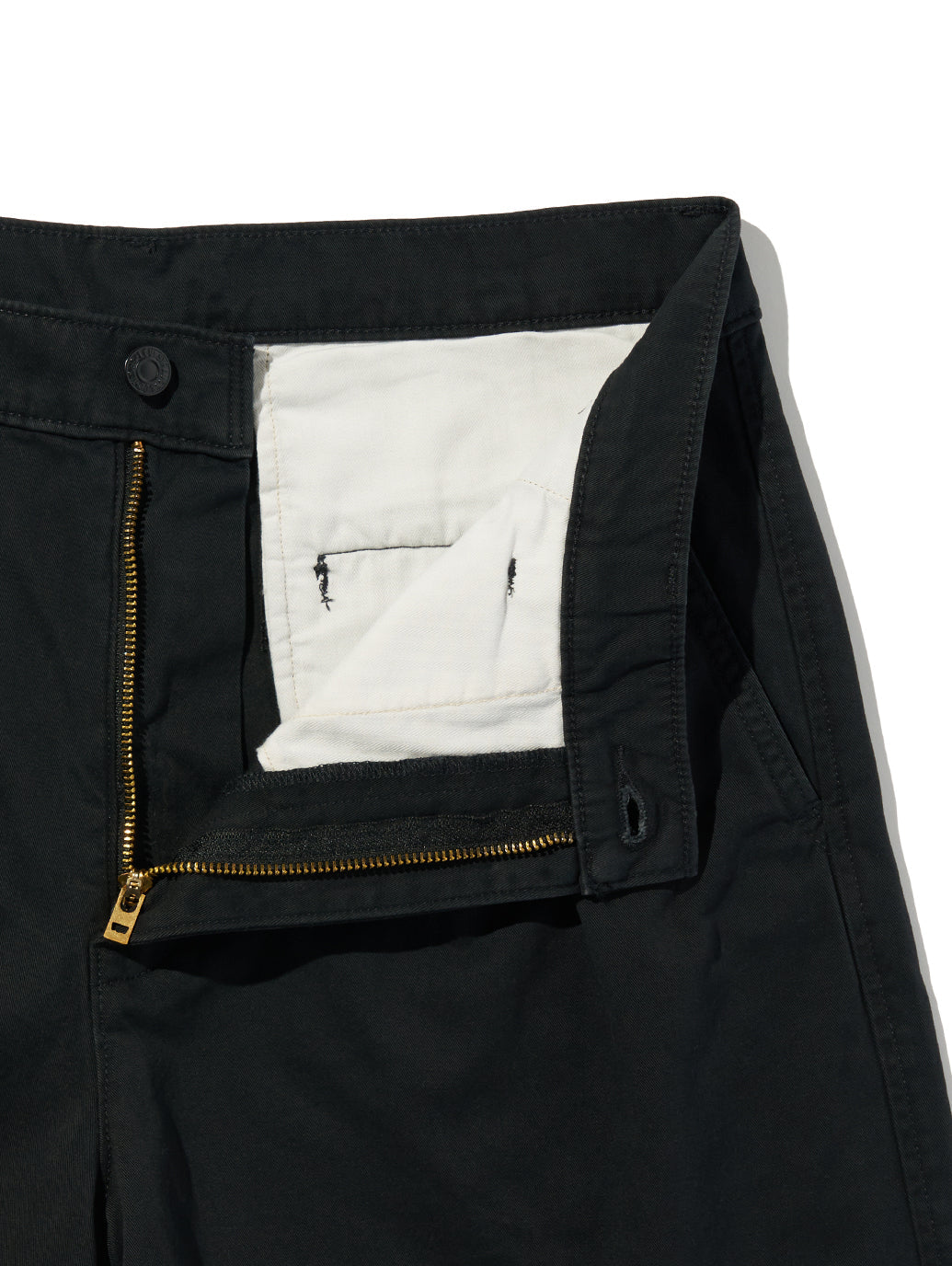 バギープリーツショーツ ブラック