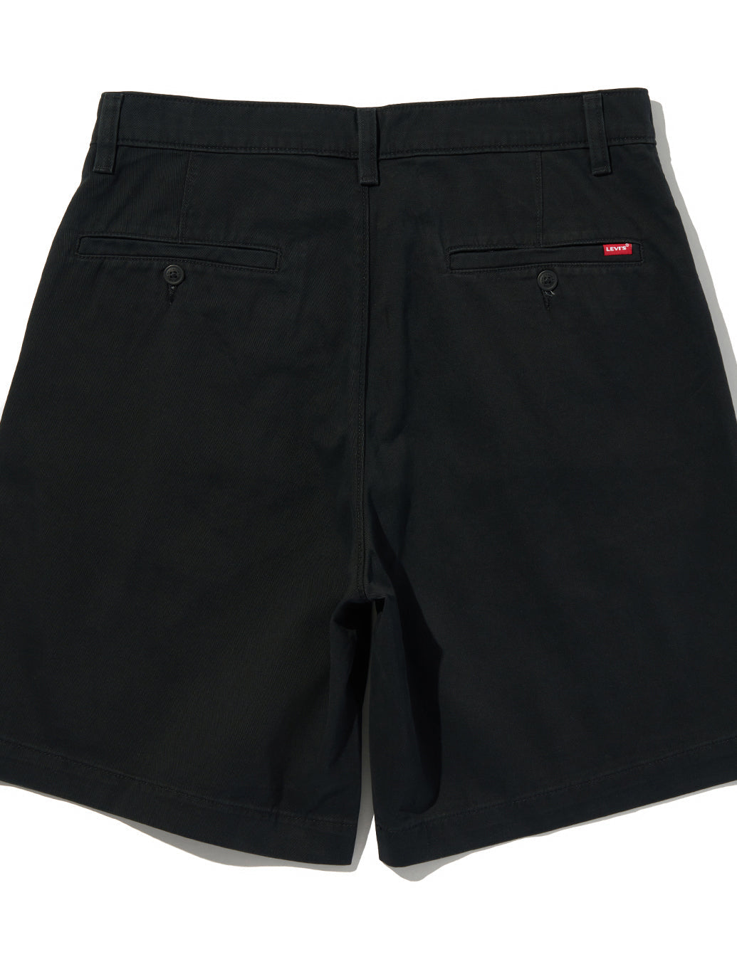 バギープリーツショーツ ブラック