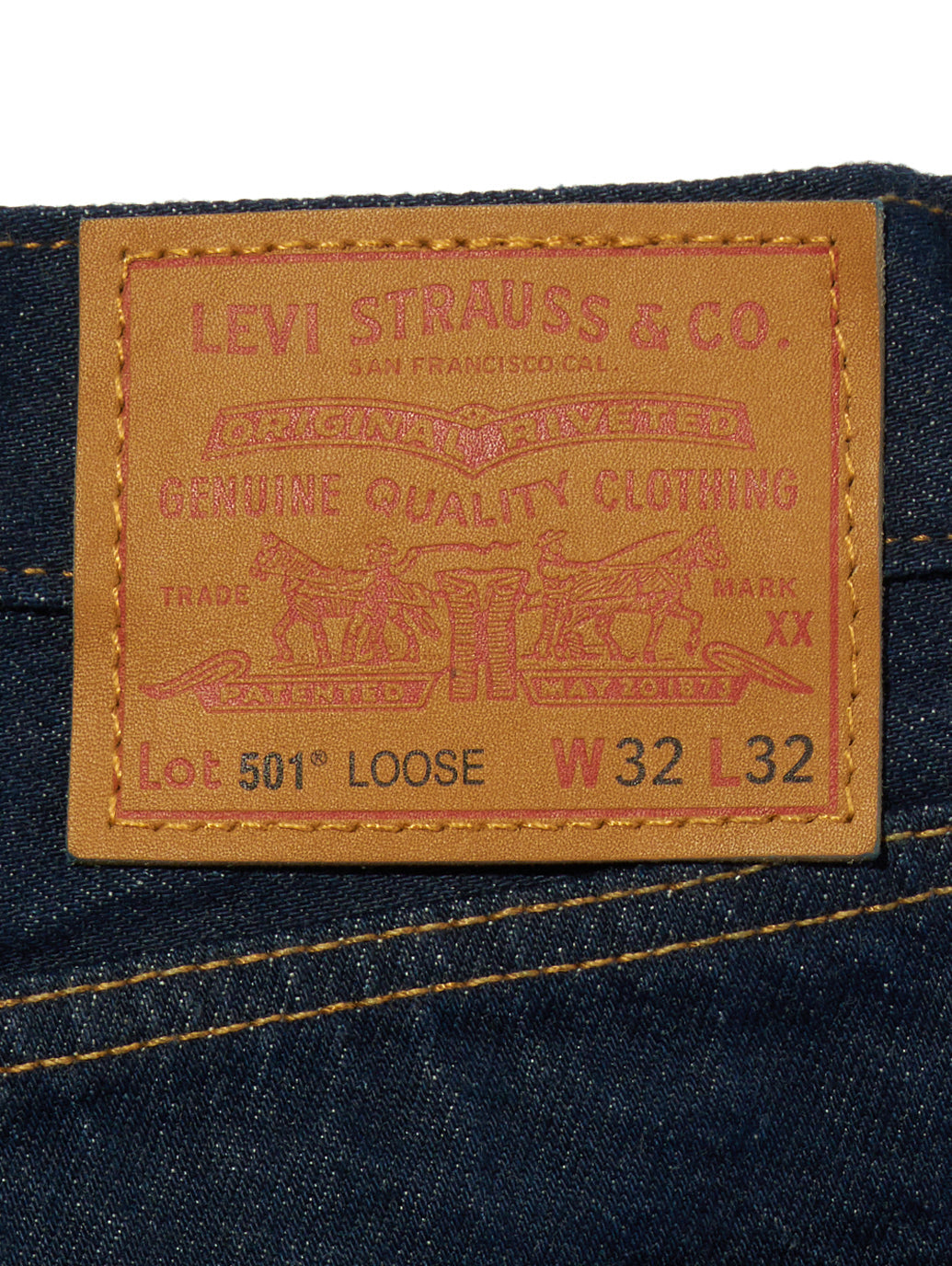 501® LOOSE ジーンズ ダークインディゴ