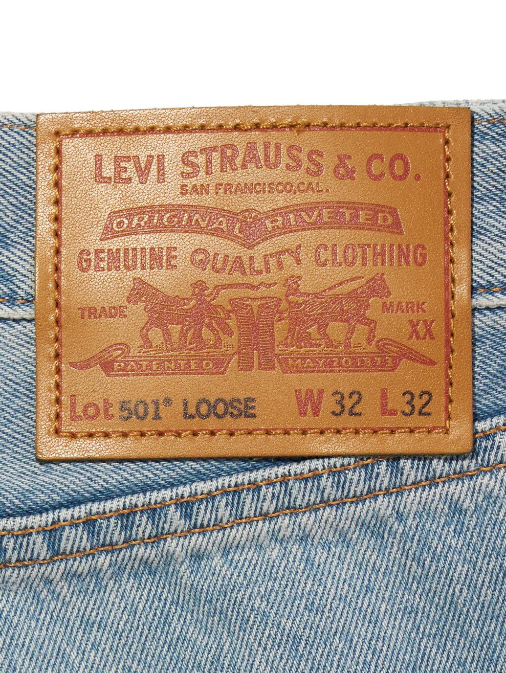 501® LOOSE ジーンズ ライトインディゴ