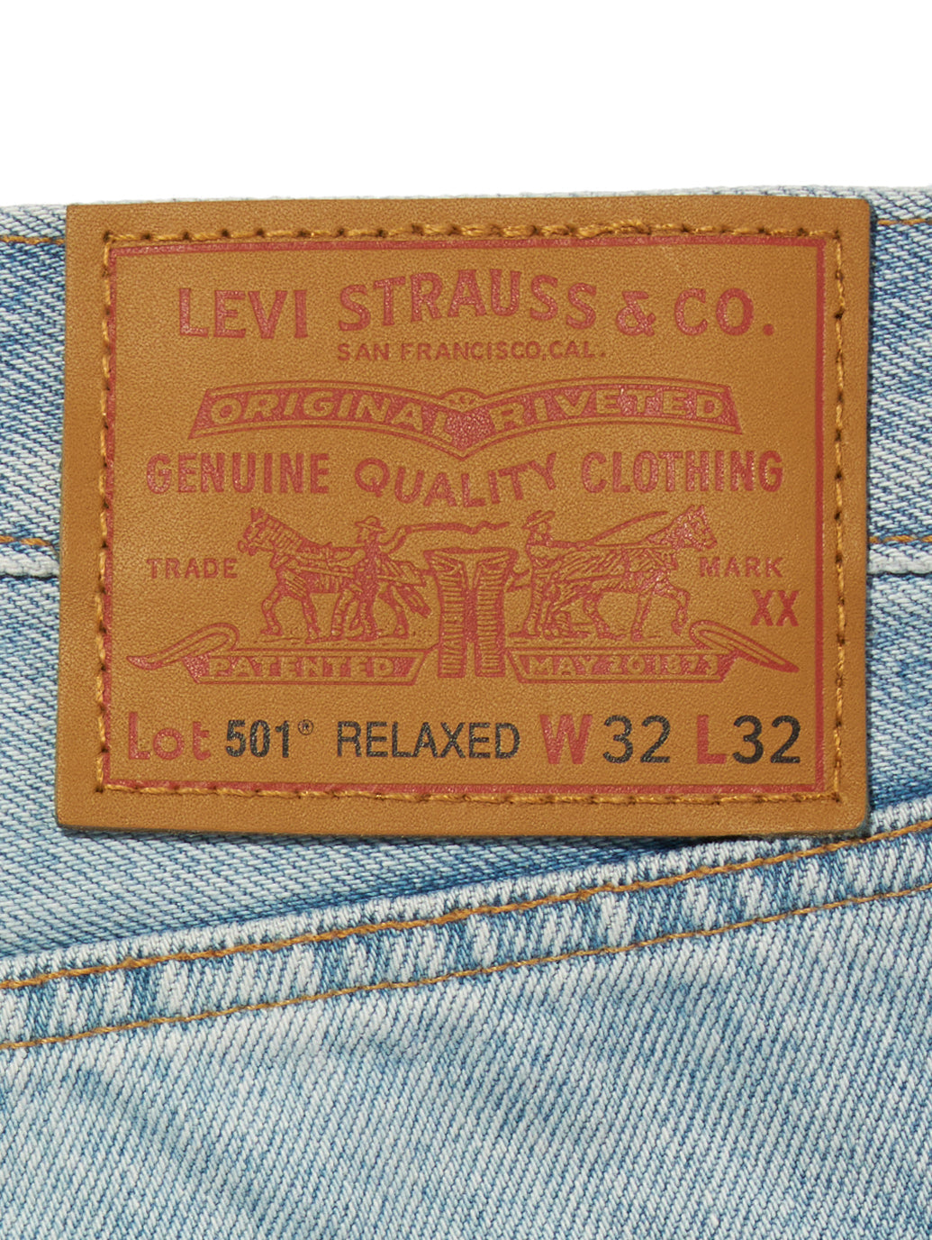 501® RELAXED ジーンズ ライトインディゴ