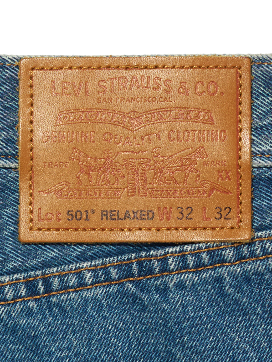 501® RELAXED ジーンズ ミディアムインディゴ – リーバイス®公式