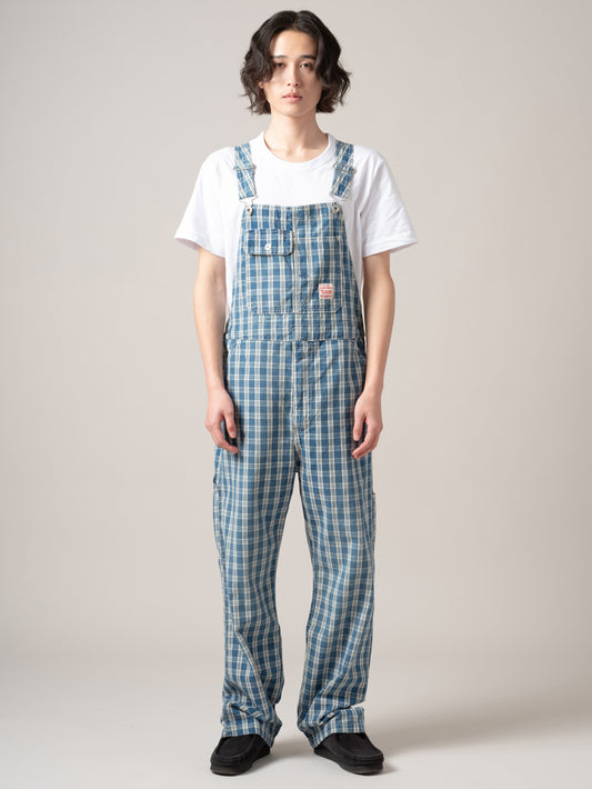 WORKWEAR LOOSEオーバーオール チェック