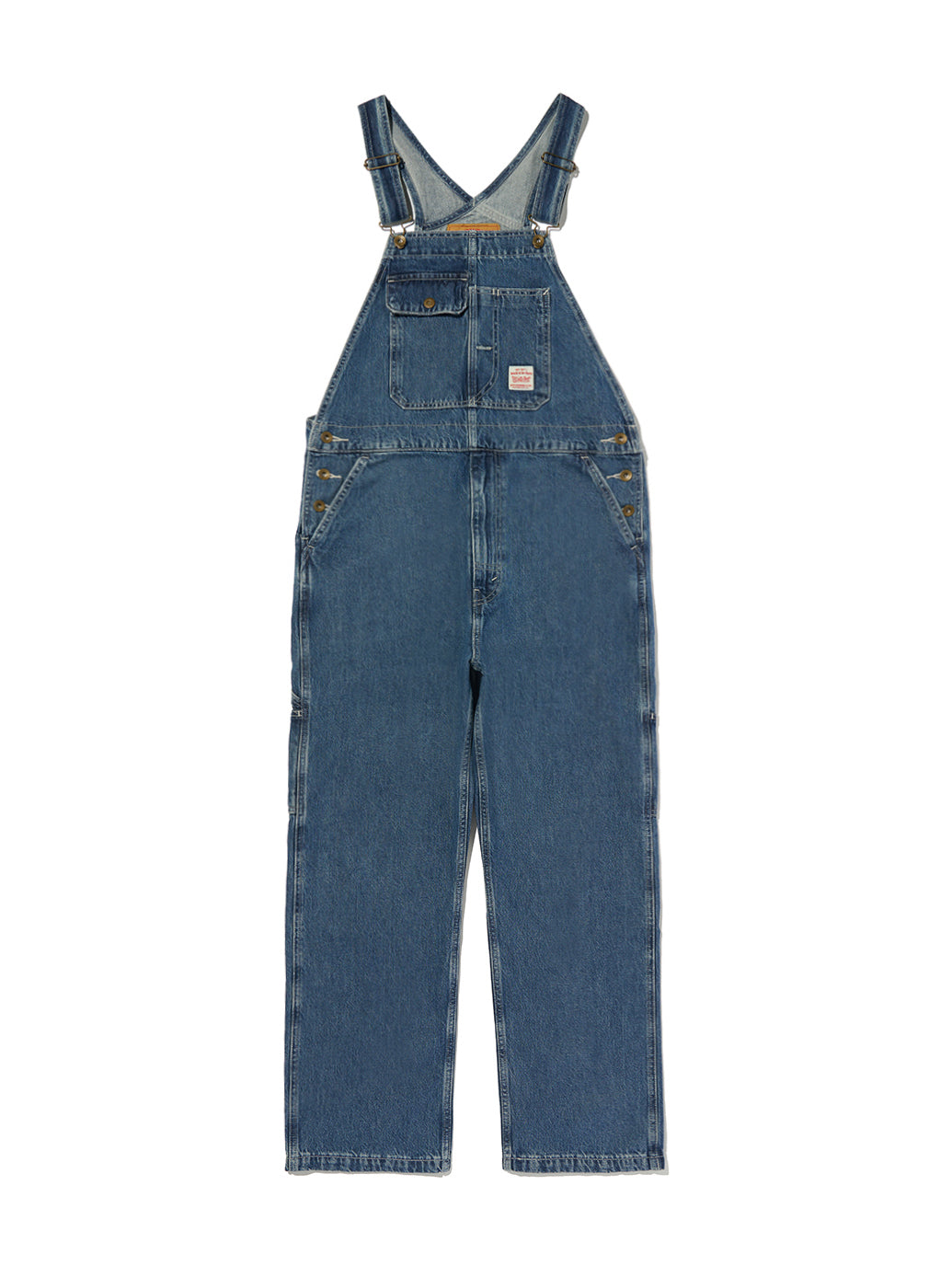 WORKWEAR LOOSEオーバーオール ミディアムインディゴ – リーバイス