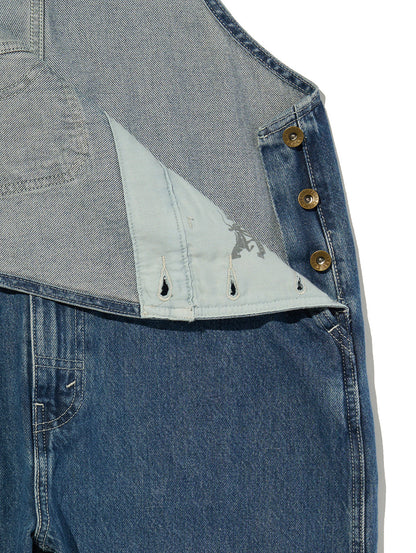 WORKWEAR LOOSEオーバーオール ミディアムインディゴ