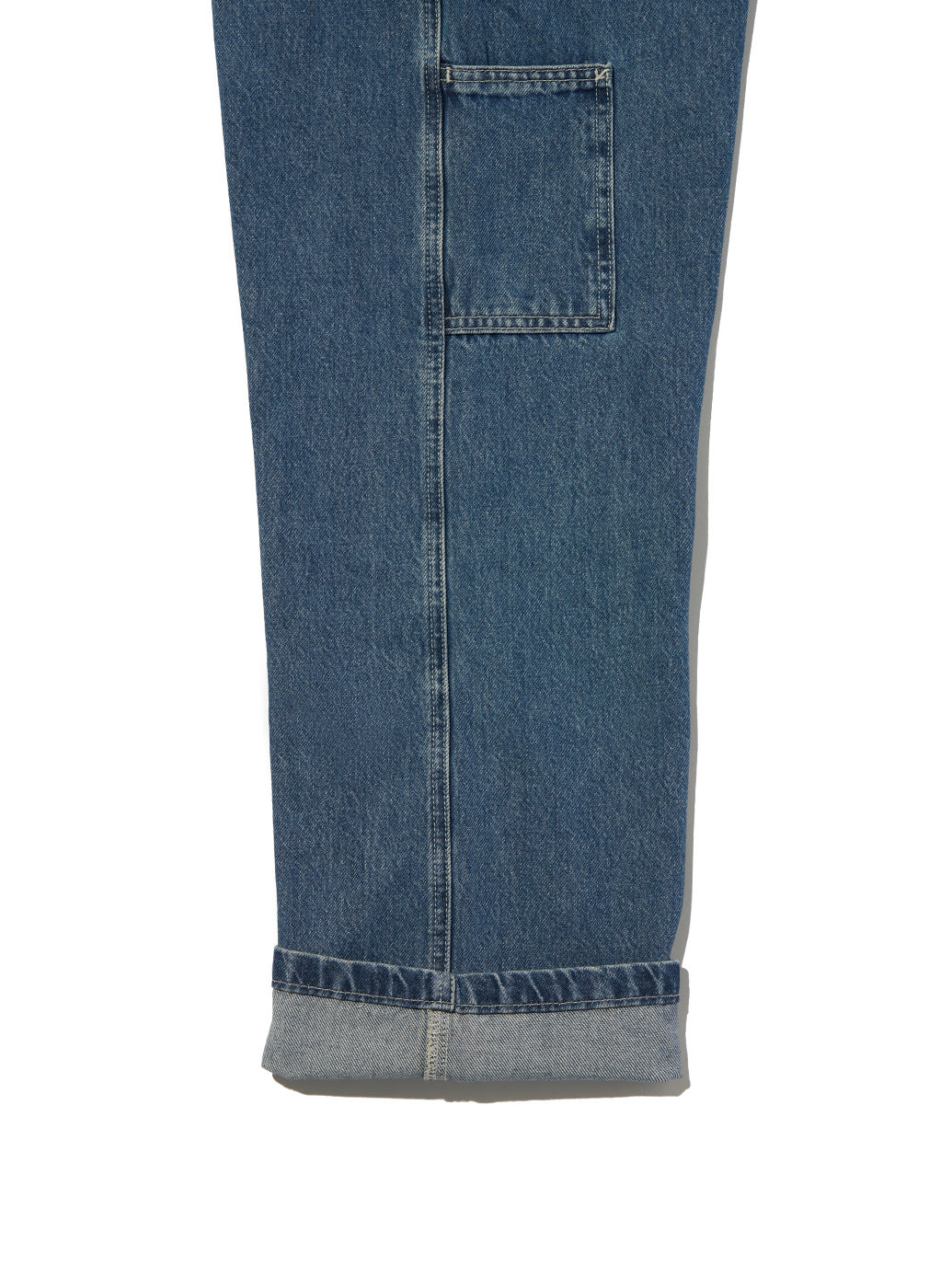 WORKWEAR LOOSEオーバーオール ミディアムインディゴ