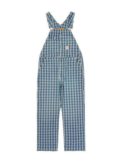 WORKWEAR LOOSEオーバーオール チェック