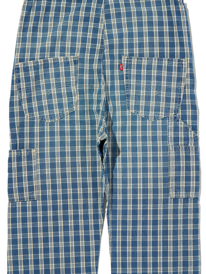 WORKWEAR LOOSEオーバーオール チェック