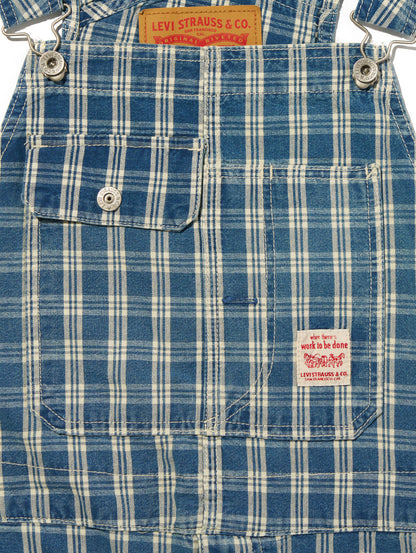 WORKWEAR LOOSEオーバーオール チェック