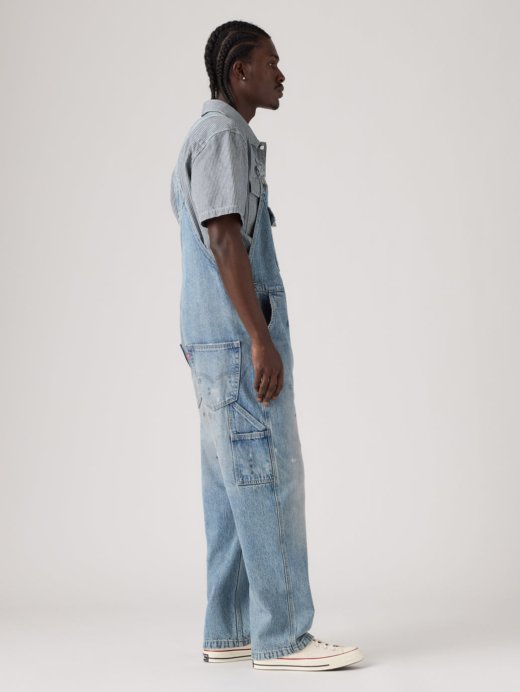 WORKWEAR LOOSEオーバーオール ミディアムインディゴ