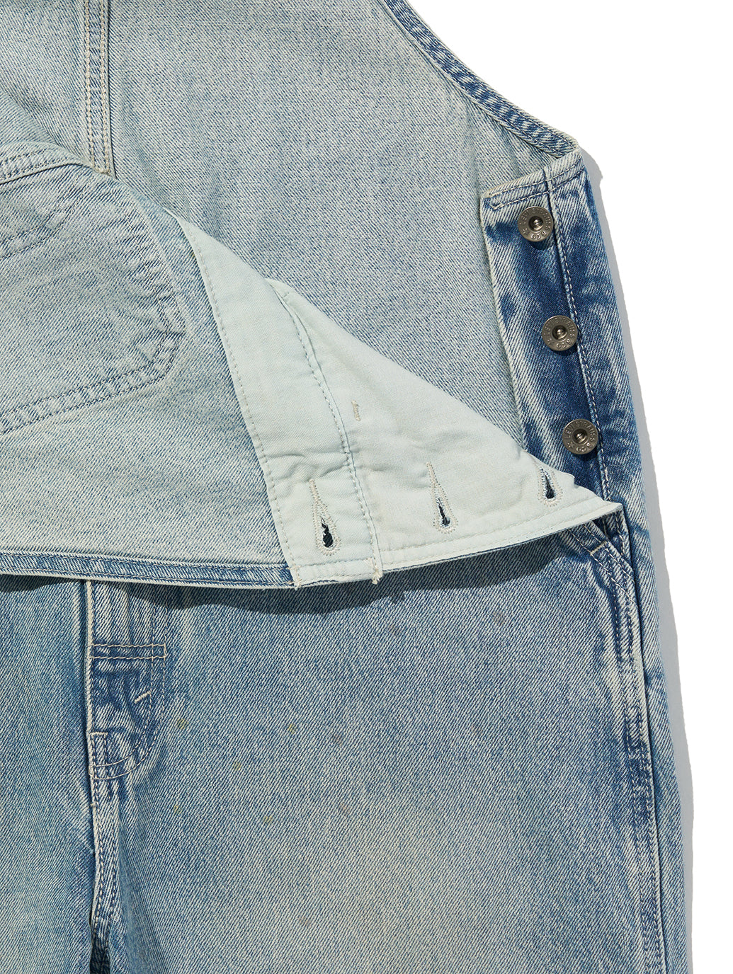 WORKWEAR LOOSEオーバーオール ミディアムインディゴ