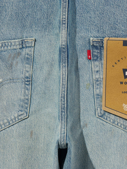 WORKWEAR LOOSEオーバーオール ミディアムインディゴ