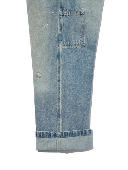 WORKWEAR LOOSEオーバーオール ミディアムインディゴ