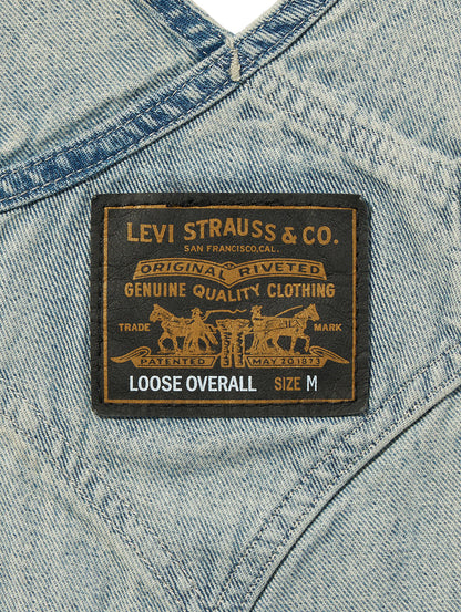 WORKWEAR LOOSEオーバーオール ミディアムインディゴ