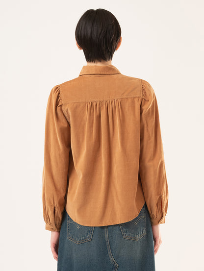 コーデュロイ ウエスタンシャツ