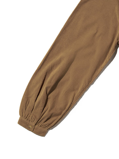 コーデュロイ ウエスタンシャツ