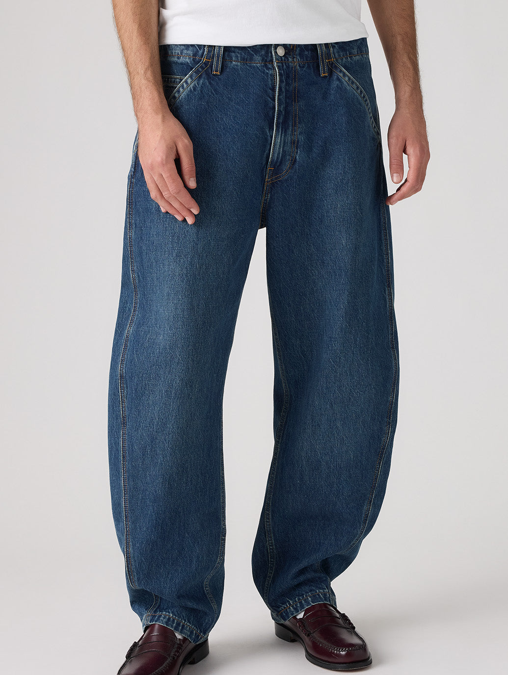 BAGGY BARREL JEANS