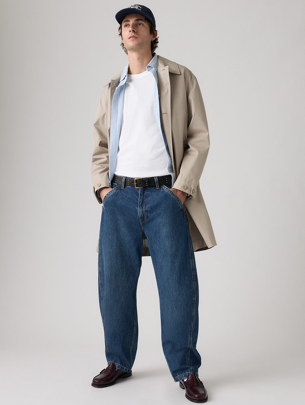 BAGGY BARREL JEANS