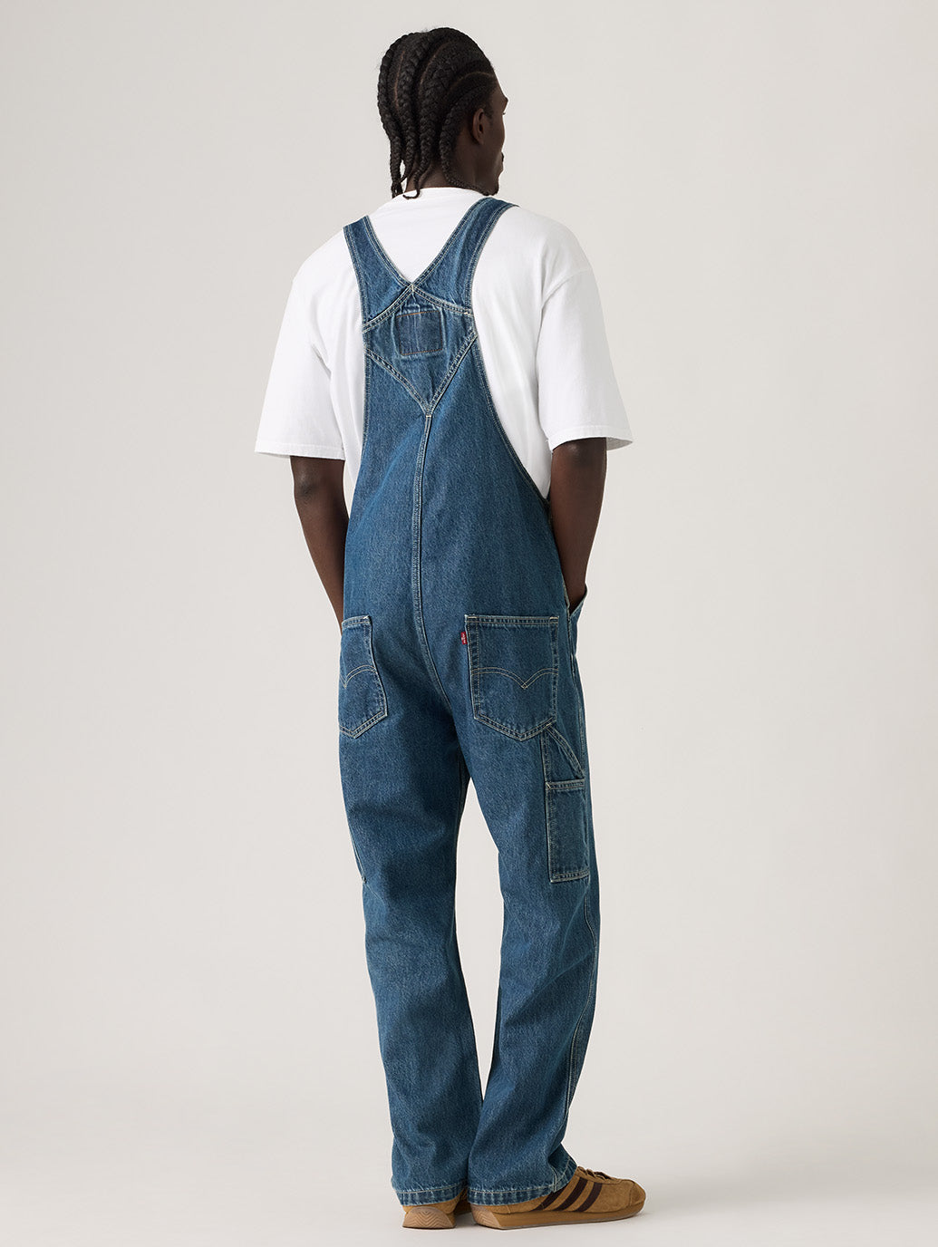 WORKWEAR LOOSEオーバーオール ミディアムインディゴ – リーバイス