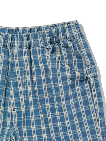 WORKWEAR プルオンワークショーツ チェック