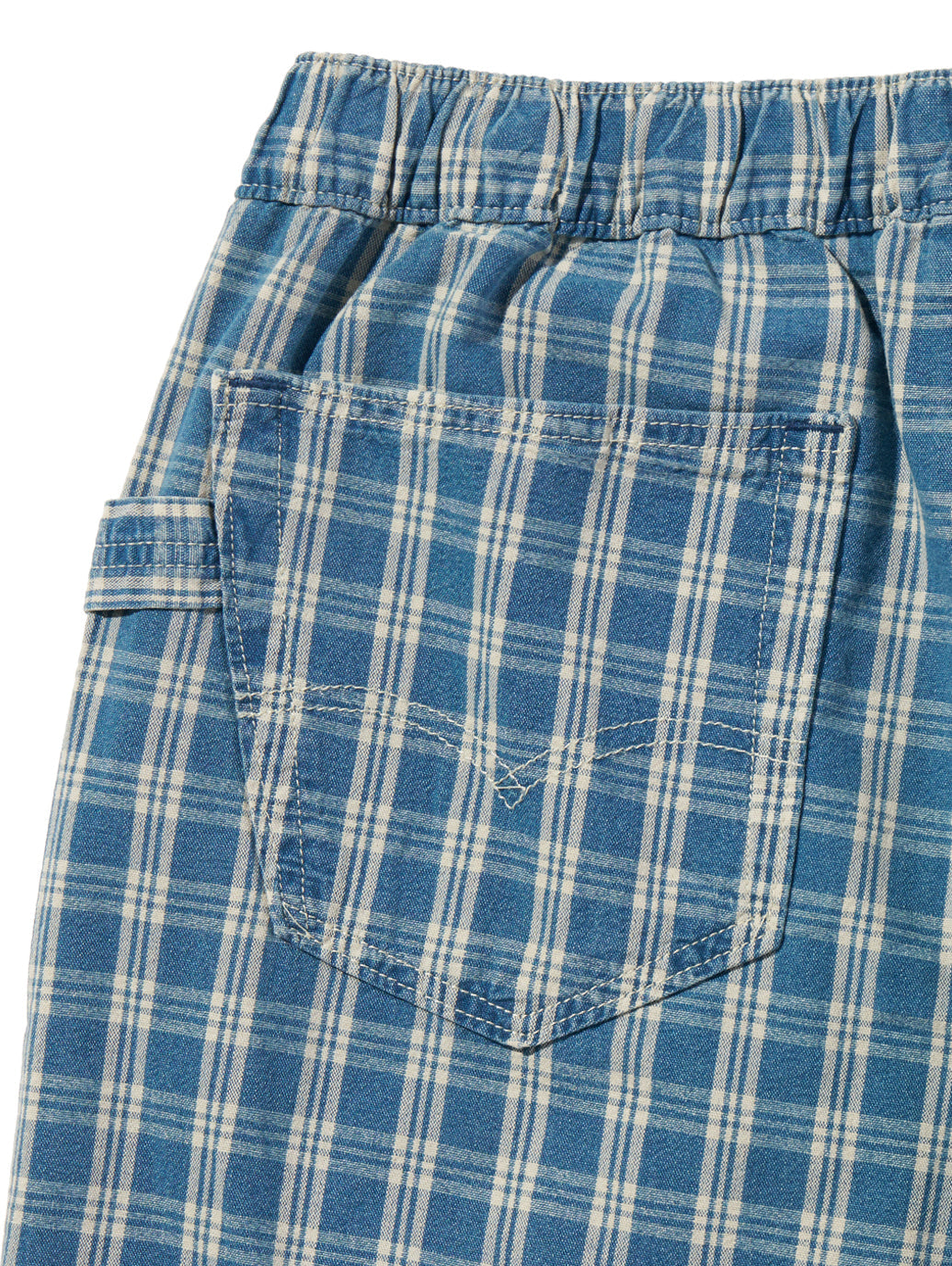 WORKWEAR プルオンワークショーツ チェック